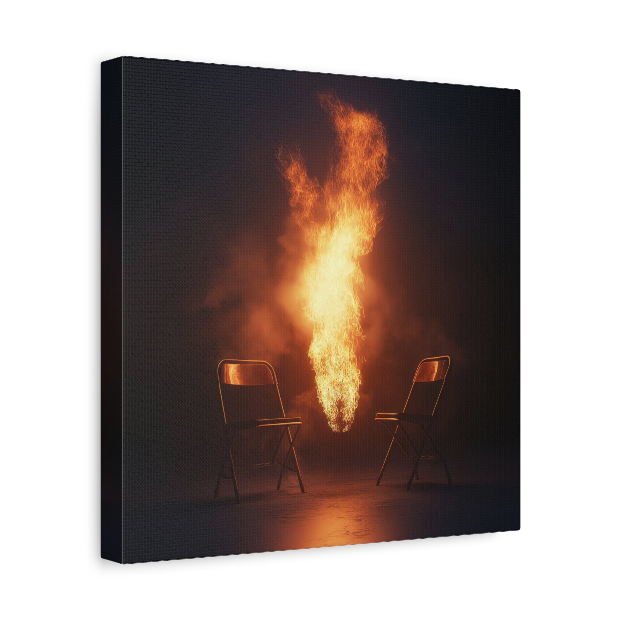 "Prayer" — Ember & Iron Canvas Art Piece