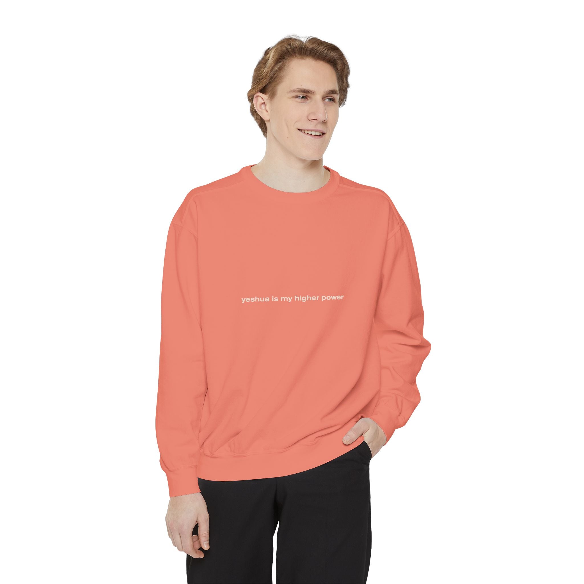 yeshua is my higher power | Unisex Comfort Colors® Brand Sweatshirt