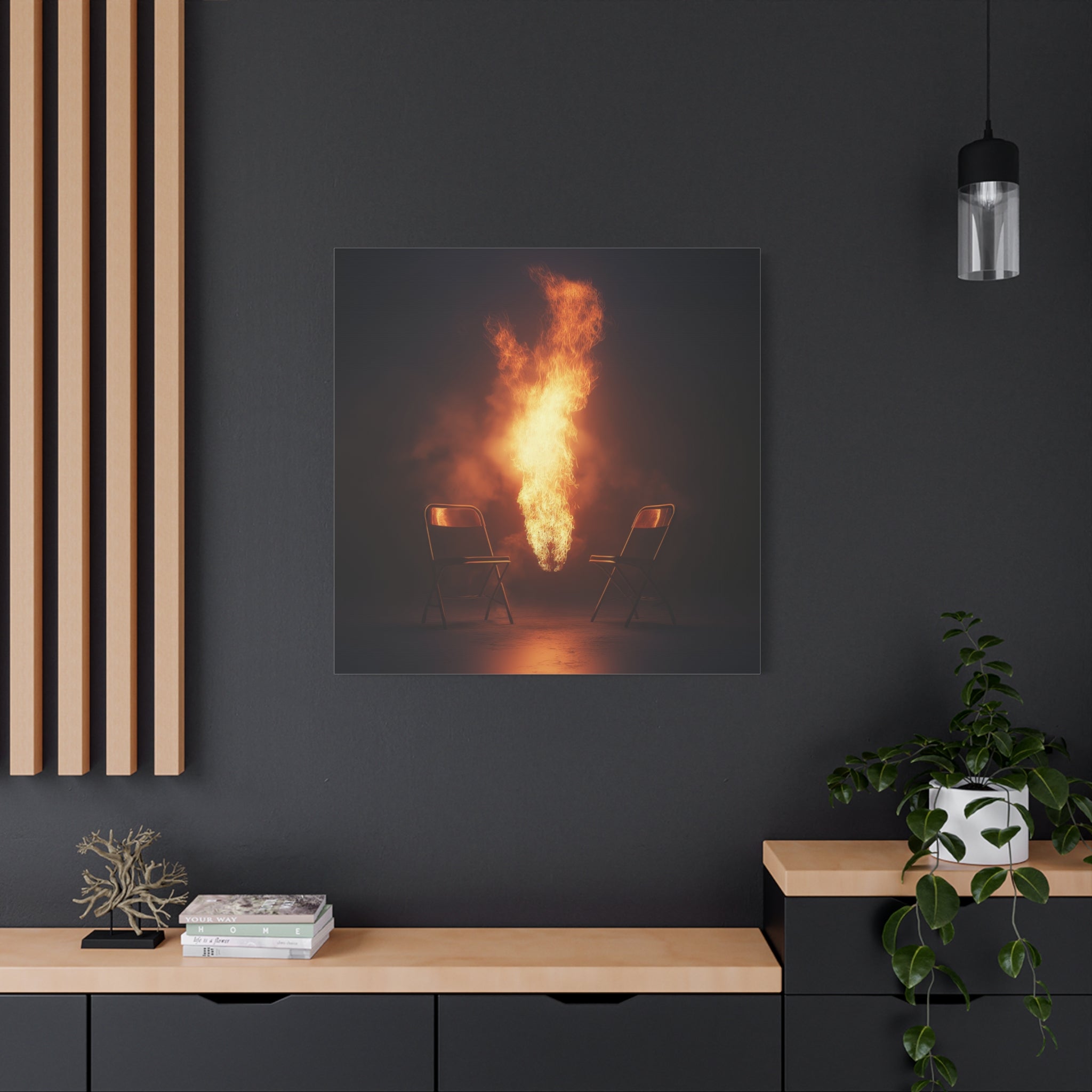 "Prayer" — Ember & Iron Canvas Art