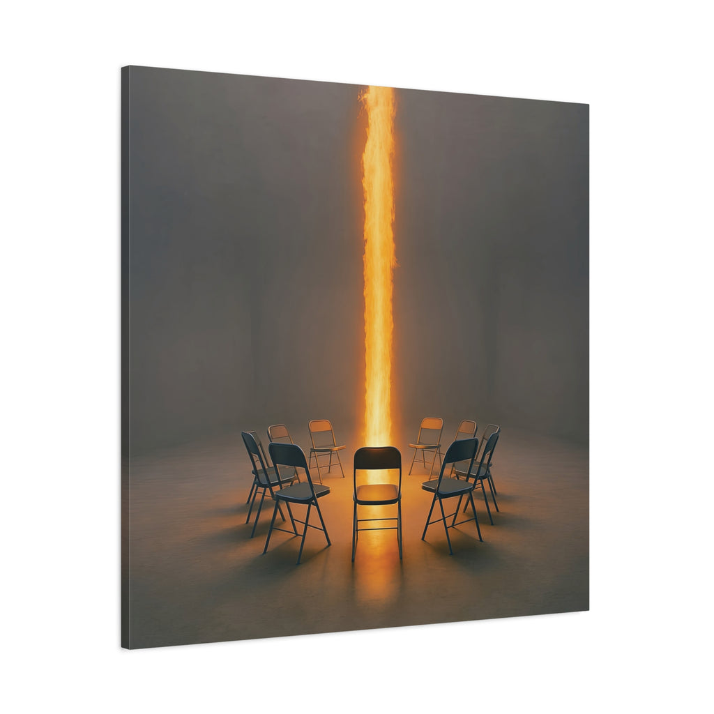 "Higher Power" — Ember & Iron Canvas Art Piece