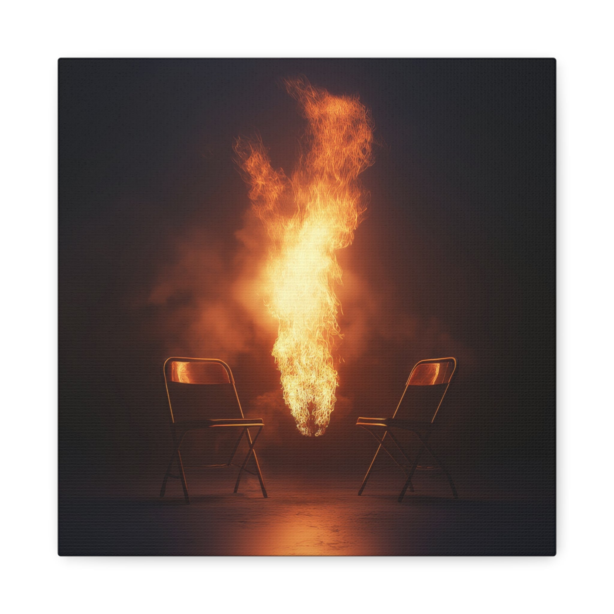 "Prayer" — Ember & Iron Canvas Art Piece