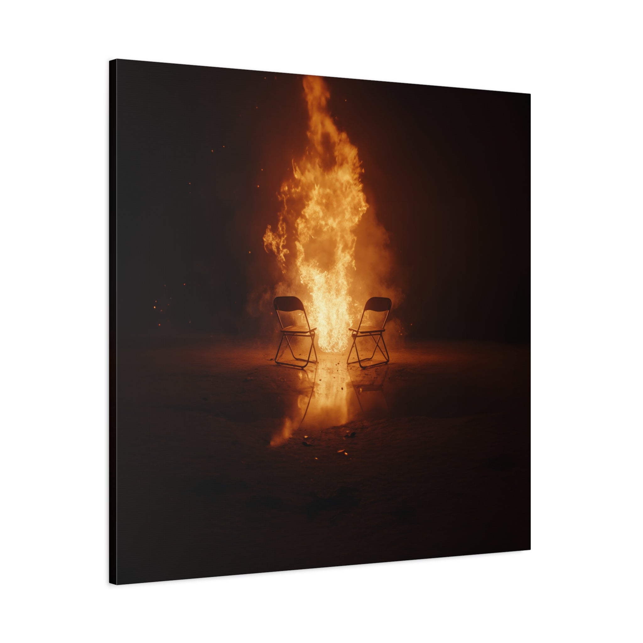 "Two" — Ember & Iron Canvas Art