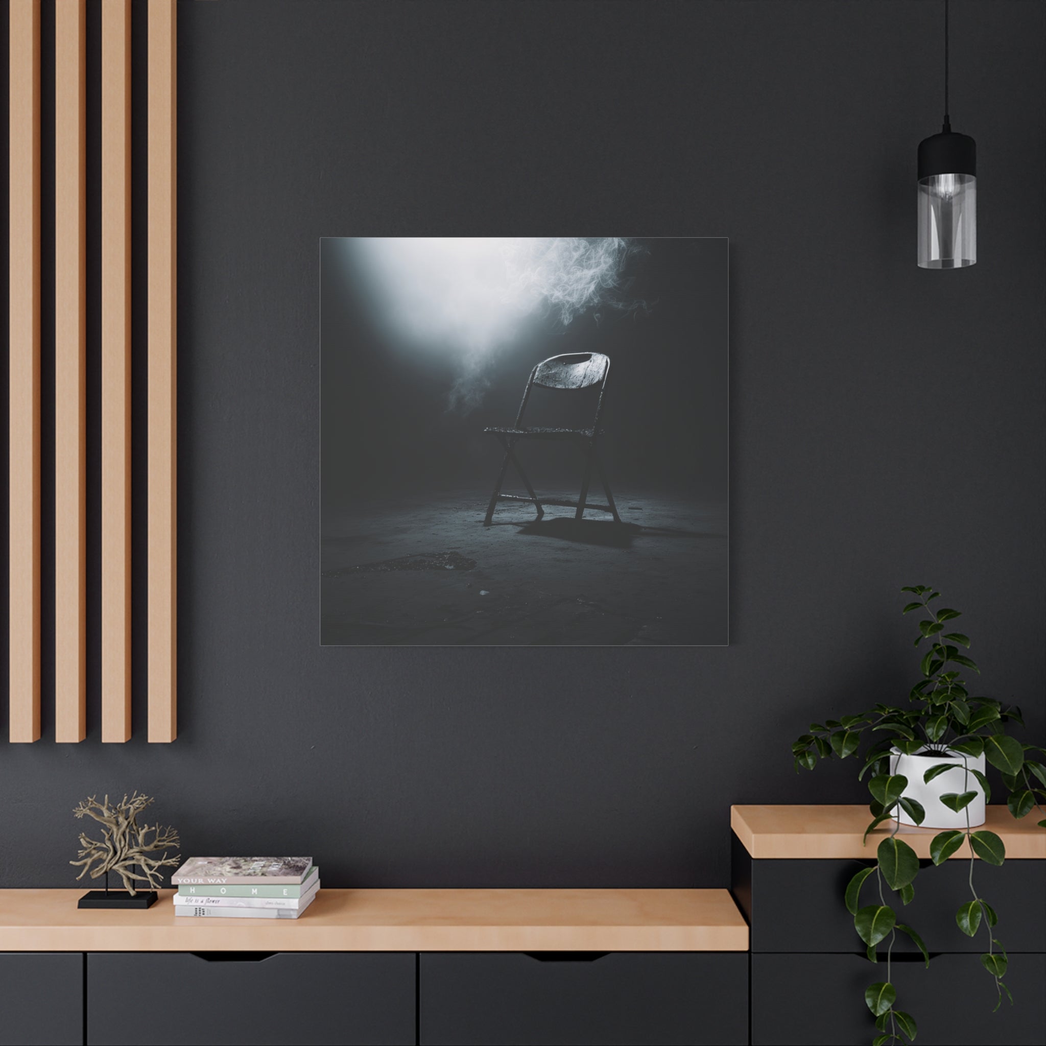 "Powerlessness" — Ember & Iron Canvas Art