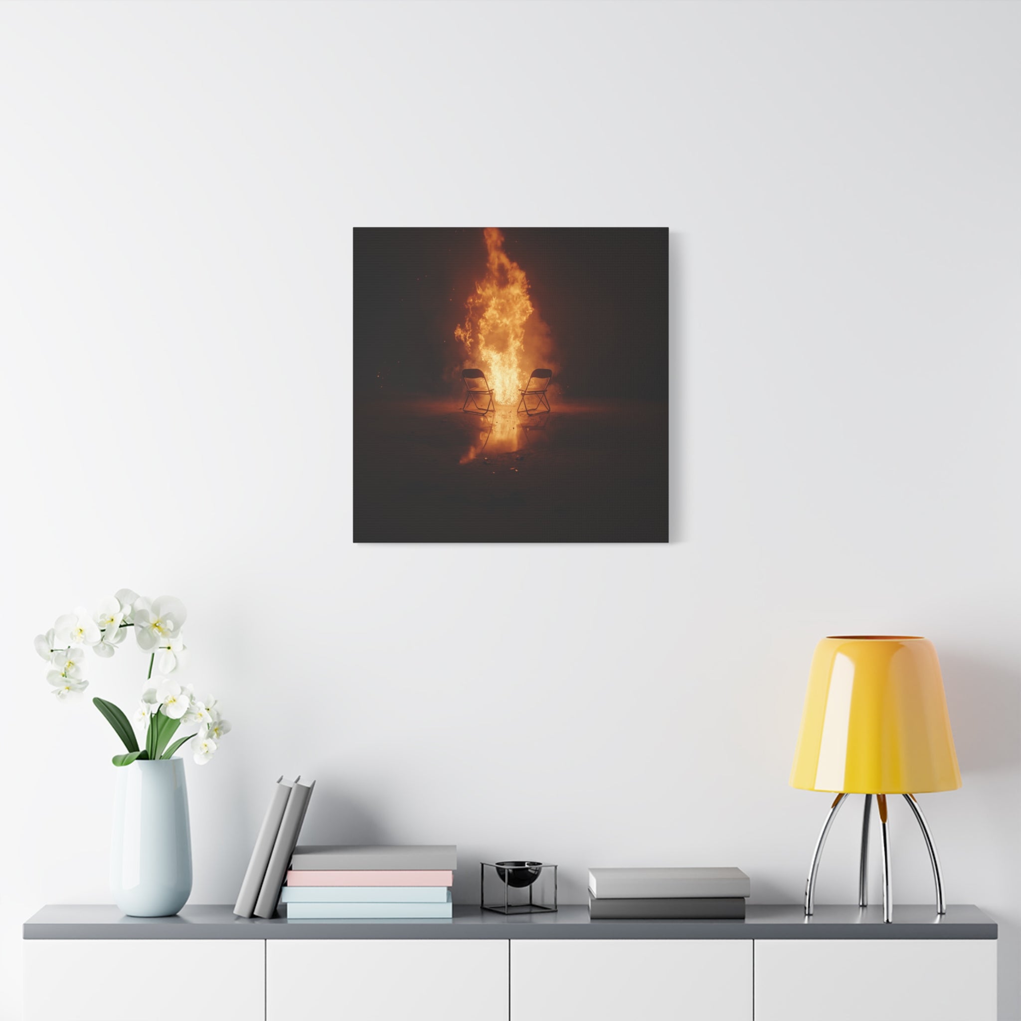 "Two" — Ember & Iron Canvas Art