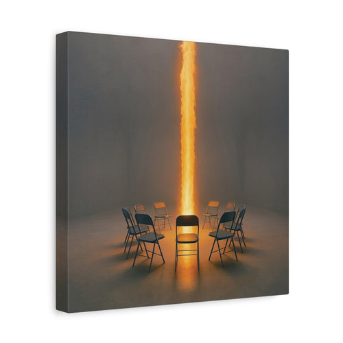 "Higher Power" — Ember & Iron Canvas Art